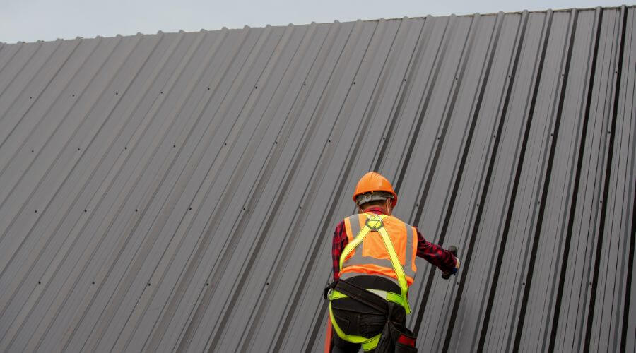 Professional metal roof installation services in Nikolai, AK